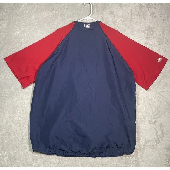 Minnesota Twins Windbreaker 2XL Majestic Dugout Authentics Collection Jacket - Picture 2 of 7